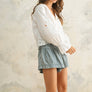 Eyelet Detailed Blouse
