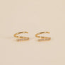 Pave Spiral Earrings by JaxKelly