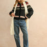 Multi Color Sweater Cardigan