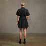 Wide Pintuck Shirt Dress