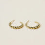 Large Ball Hoop Earring