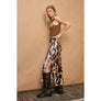 Riverbend Pull On Maxi Skirt in Western Navy