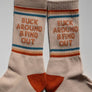 Buck Around and Find Out Western Socks by Shop Good
