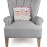 Pink Hat Santa Shaped Hook Pillow