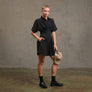 Wide Pintuck Shirt Dress
