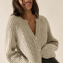 Confetti Button-Front Cardigan Sweater