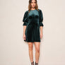 Phoebe Dress in Emerald by dRA