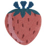 Strawberry Shaped Hook Pillow with Tassels by Justina Blakeney