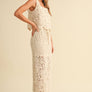 Flower Crochet Sleeveless Top