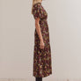 Raglan Sleeve Tier Maxi Dress