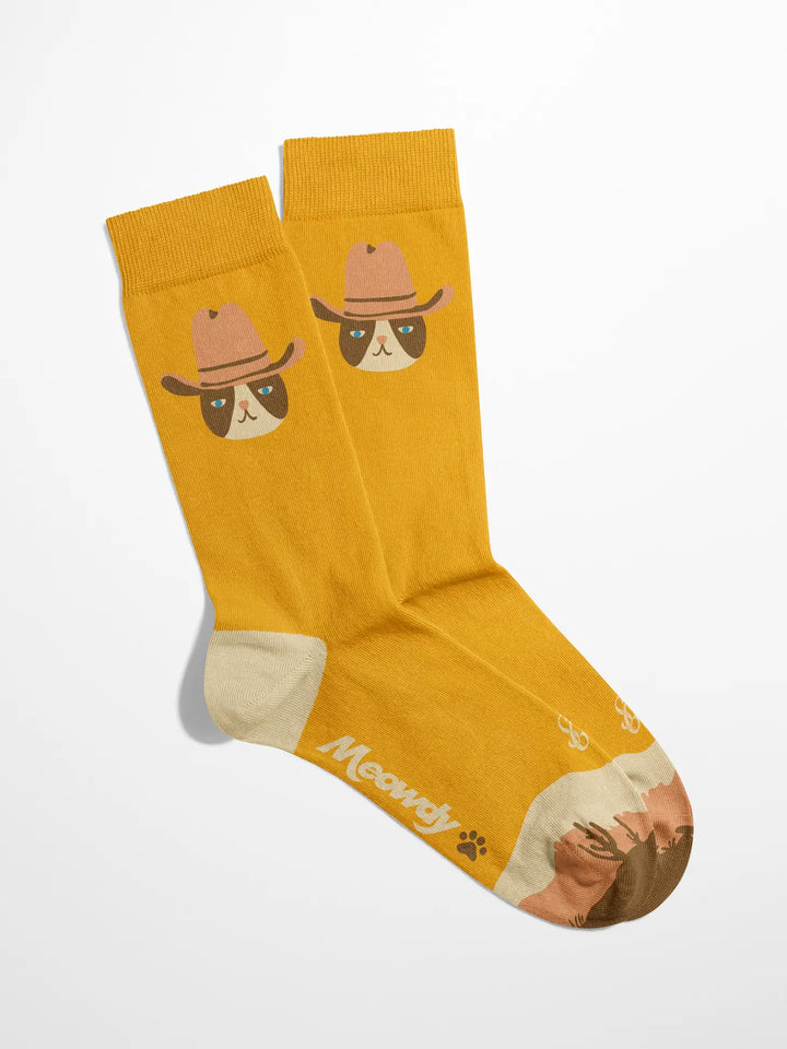Meowdy Socks by Shop Good
