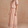 Cross-Stitch Embroidered Skirt
