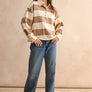 Long Sleeve Wide Panel Knitted Shirt
