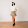 Painted Gingham Quilted Juniper Skort by Sunshine Tienda