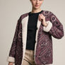 Reversible Sherpa Paisley Jacket