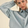 Buttondown Short Body Denim Shirt