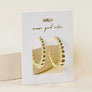 Large Ball Hoop Earring