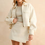 Textured Fabric Skort