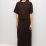 The Danica Skirt | Knit Midi Skirt by Mod Ref