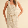 Flower Crochet Sleeveless Top