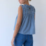 Gingham Ruffle Blouse