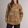 Bandana Print Button-Up Shirt