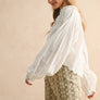 Embroidery Detail Long Sleeve Blouse