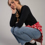 Prima Tee in Black Beauty by Downeast