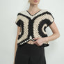 Handmade Crochet Sweater Top by Aaron & Amber