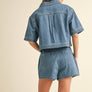Pocket Front Denim Shirt