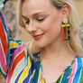 Alpine Colorblock Earrings by Sunshine Tienda