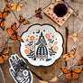 Folk Witch Plate by My Mind’s Eye