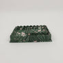 Marbled Scalloped Tray Set in Fire Whirl Green by Craft Boat