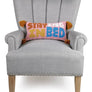 Staying in Bed Lumbar Hook Pillow W/Tassels
