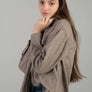 Colleen Shirt in Brown by Downeast