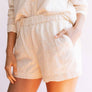 Ivory Eyelet Bermuda Short by Sunshine Tienda