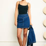 Denim Mini Skirt