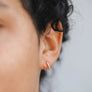 Pave Spiral Earrings by JaxKelly