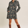 Still from A Film Mineral-Washed Victorian Floral Mini Dress