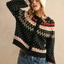 Multi Color Sweater Cardigan