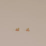 Teardrop Champagne CZ Earrings