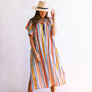 Seaplane Stripe Island Dress by Sunshine Tienda