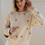 Embroidered Horseshoe Sweatshirt