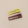 Lu Lu in Mint Chocolate Hair Clips