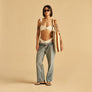 Cabana Terry Tote Bag in Brush by Slowtide