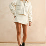 Big Pocket Front Zipper Closure Jacket