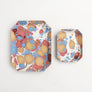 Marbled Octagonal Tray Set in Desert Pebble by Craft Boat