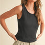 Pointelle Fabric with Mini Ruffle Top