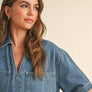 Pocket Front Denim Shirt