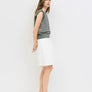 The Leon Top | Striped Sleeveless Knit Top by All Row